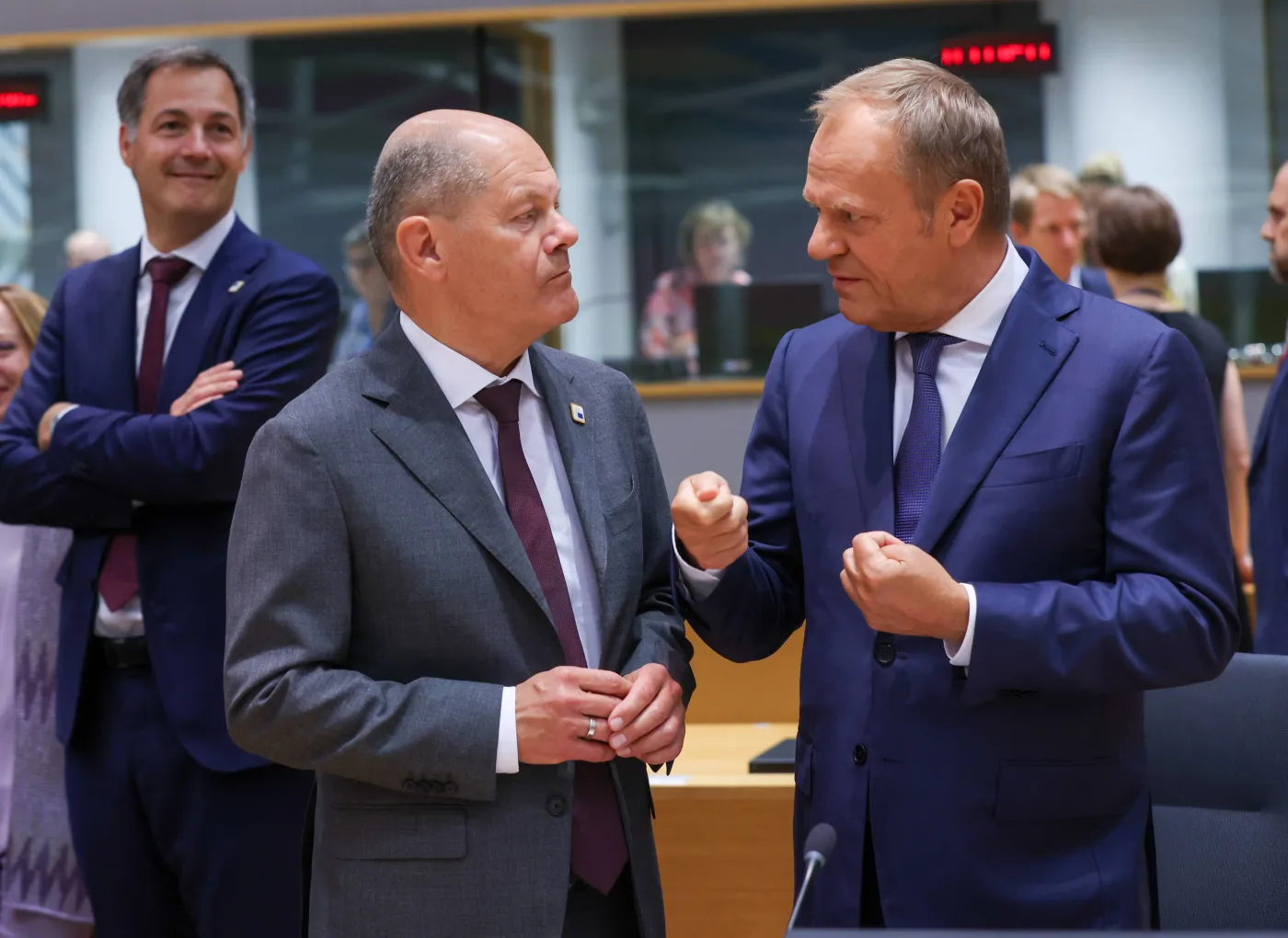 Olaf Scholz i Donald Tusk