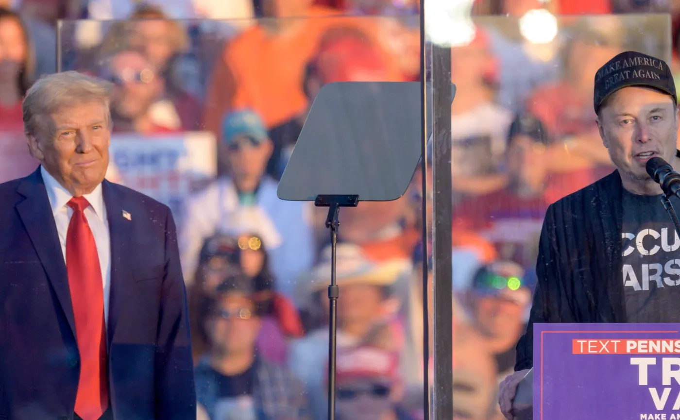 Elon Musk Joins Donald Trump at Rally in Bulter PA