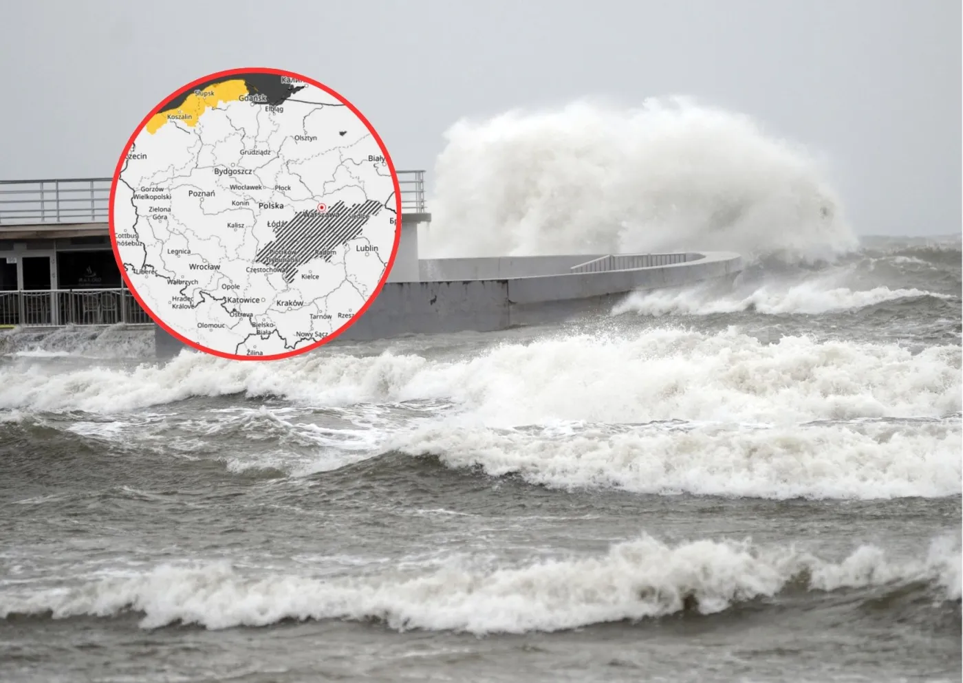 Zacznie się dziś o godz. 18. IMGW już wydał alerty przed groźną pogodą