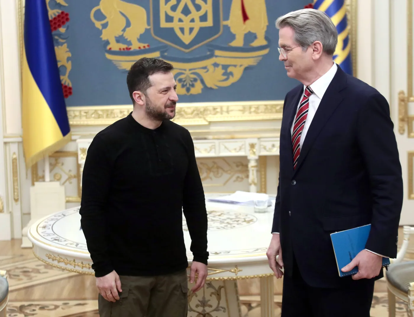 Wołodymyr Zełenski wpadł w szał. Krzyczał na urzędnika Trumpa