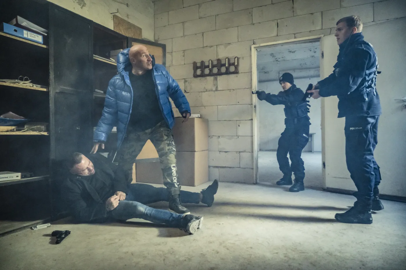 Marcin Najman w odcinku 1263 serialu "Policjantki i policjanci"