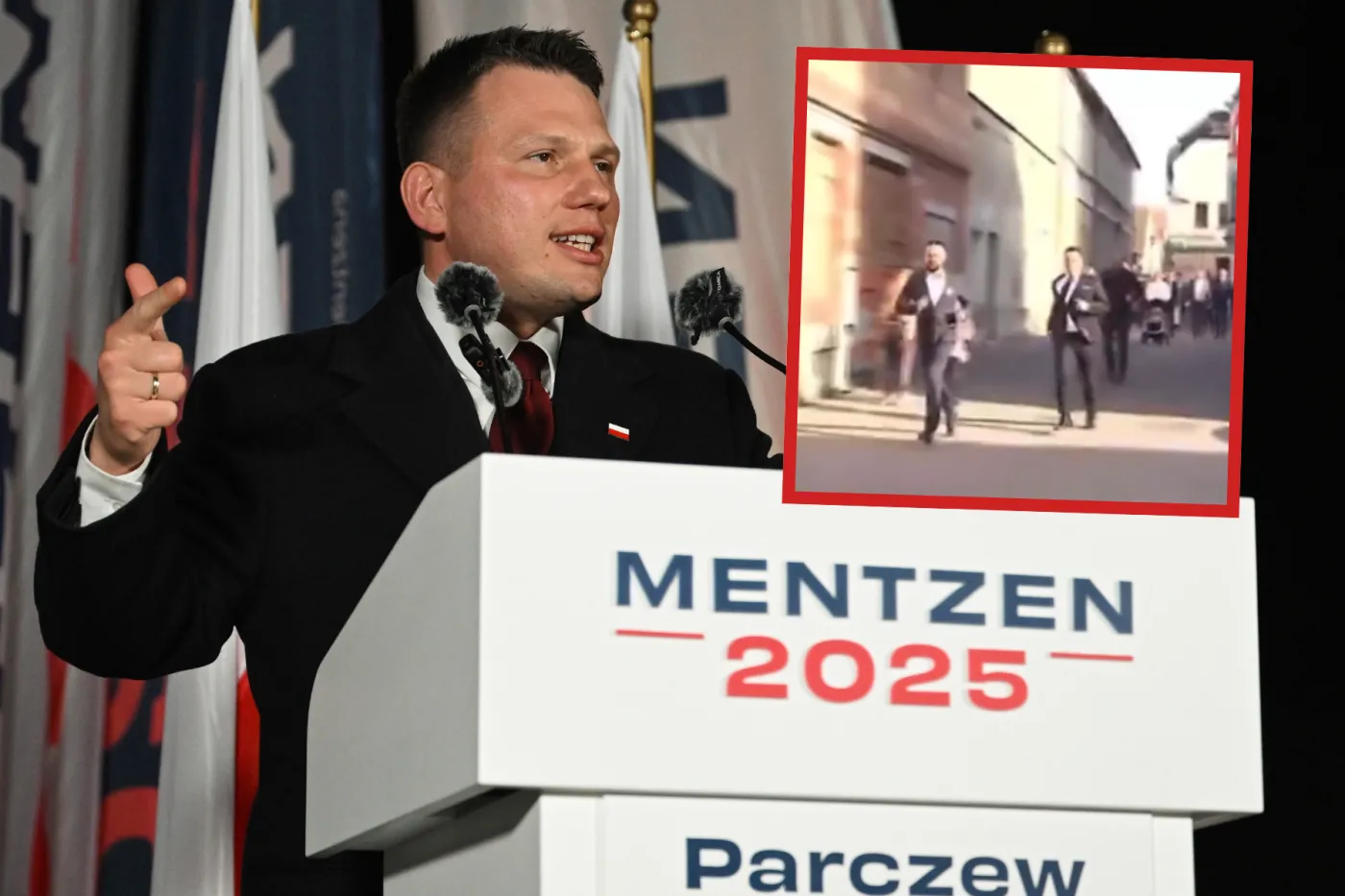 Mentzen znika błyskawicznie. Dlaczego kandydat Konfederacji ucieka z wieców?