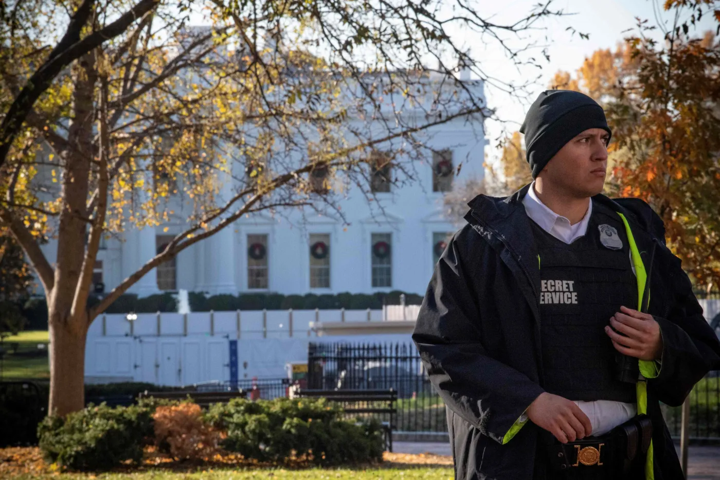 Strzały pod Białym Domem w Waszyngtonie. W akcji Secret Service