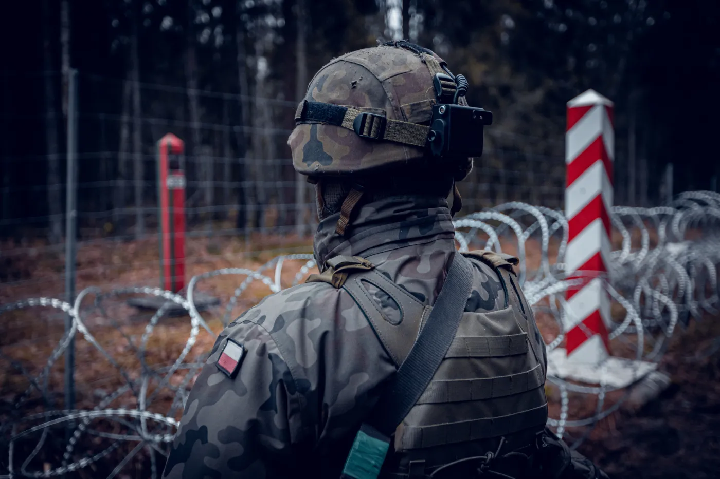 Atak na polskiego żołnierza na granicy. Wiemy, co z rannym wojskowym