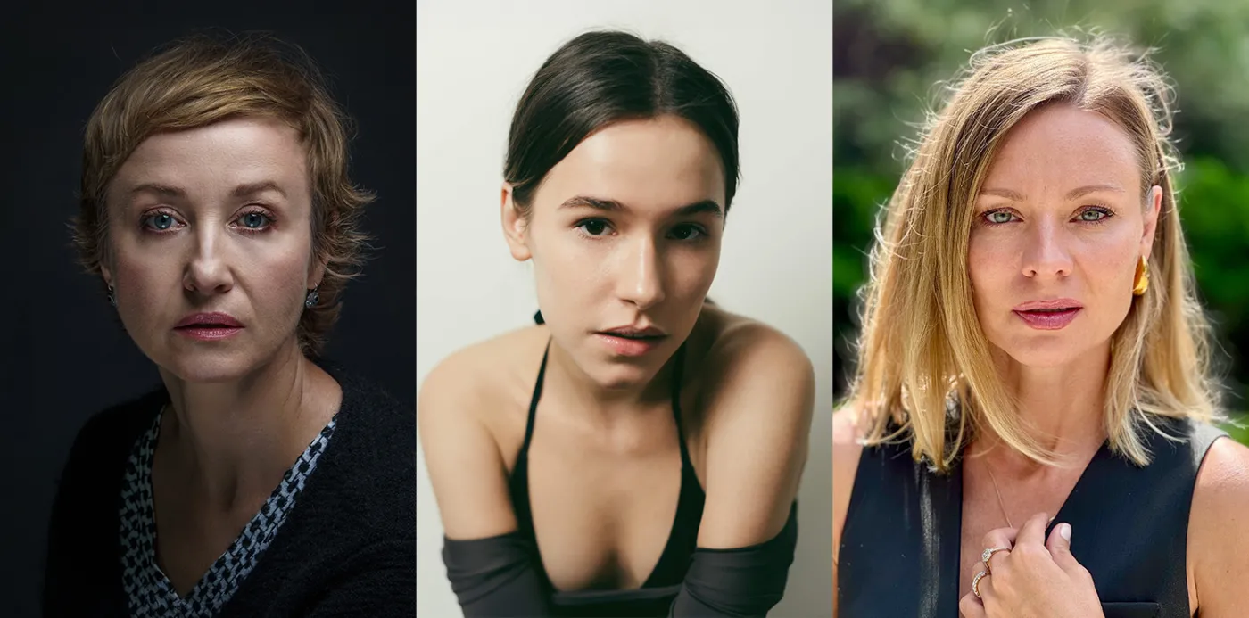 Gabriela Muskała, Wiktoria Kruszczyńska i Magdalena Boczarska