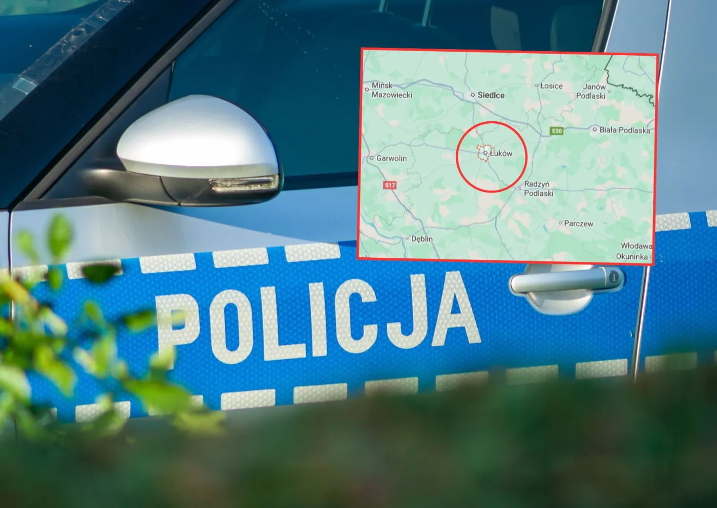 Eksplozja pod Łukowem. Na pole kukurydzy spadł nieznany obiekt