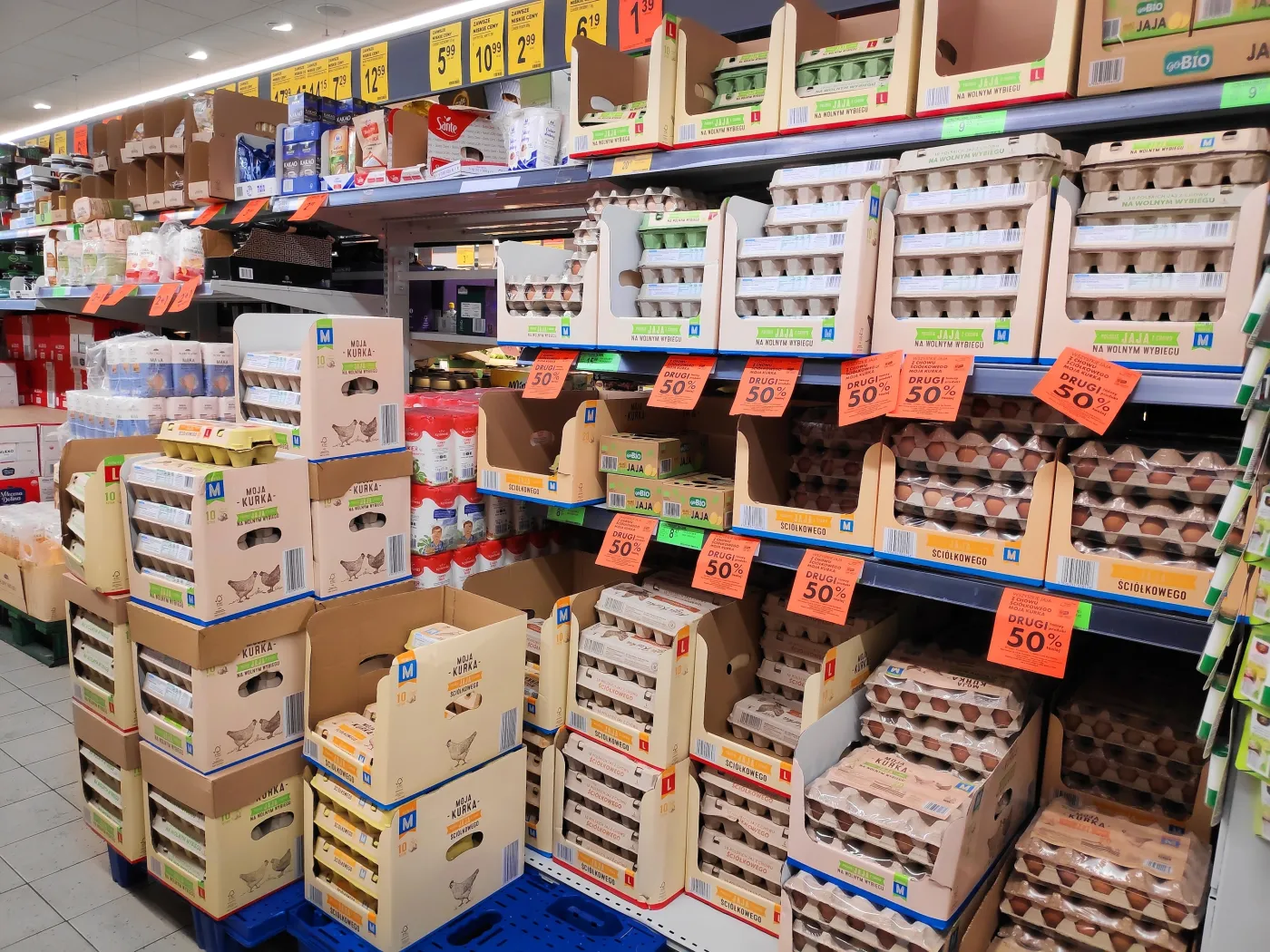 Czestochowa,,Poland,-,May,10,,2024:,Promo,Prices,Of,Eggs