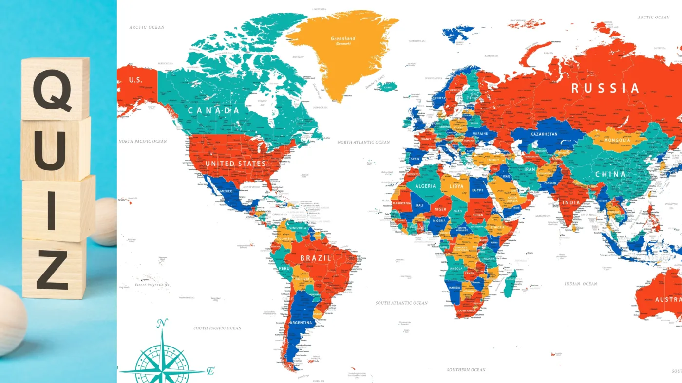 quiz geografia geograficzny stolice państw świata Justyna P