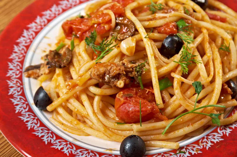 Spaghetti alla puttanesca 