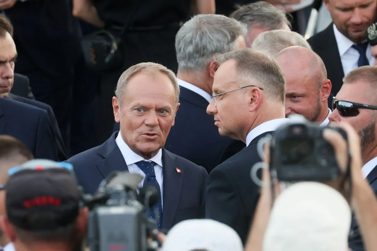 Donald Tusk, Andrzej Duda
