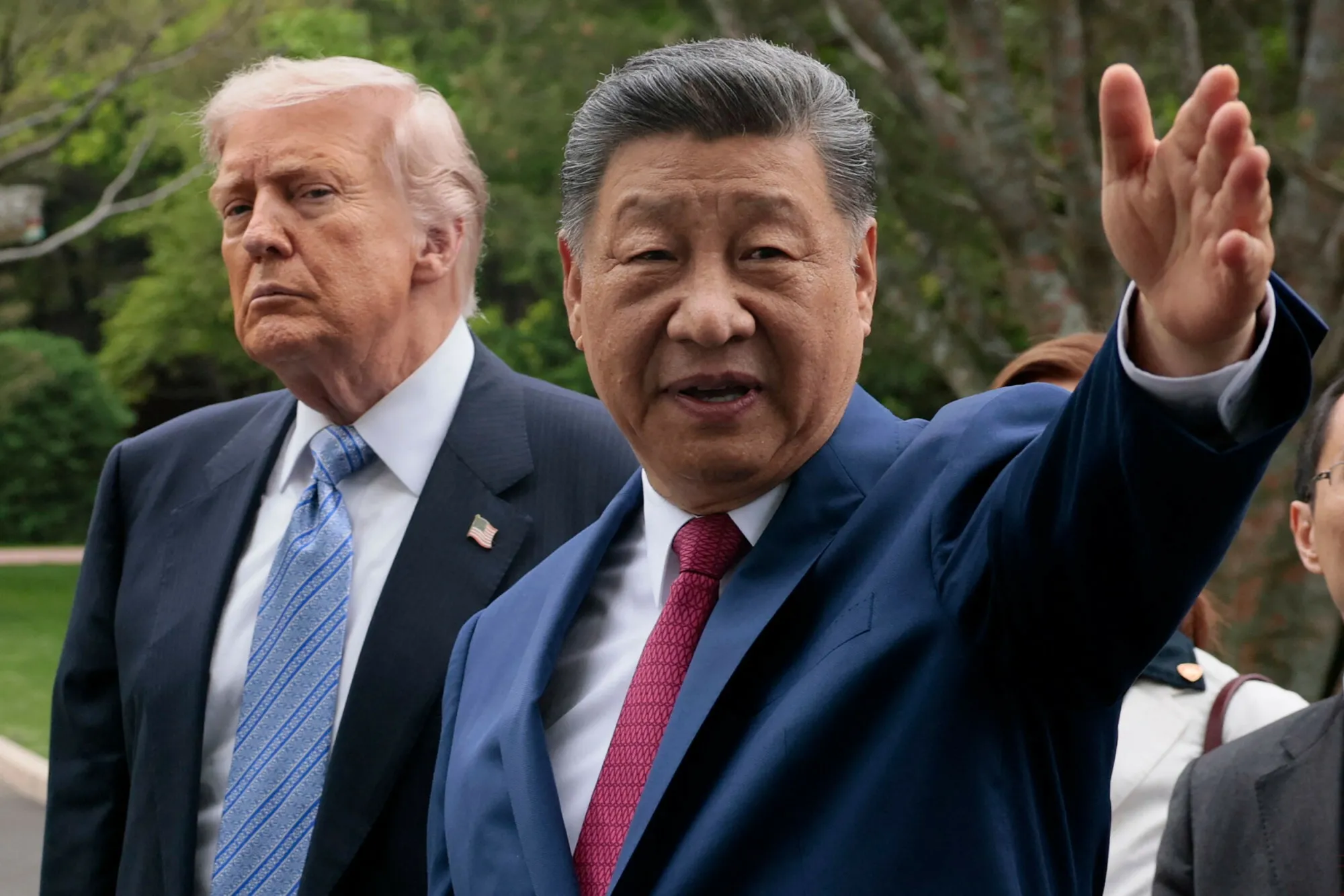 To słowo nie przeszło mu przez gardło. Niemcy o unikach Donalda Trumpa