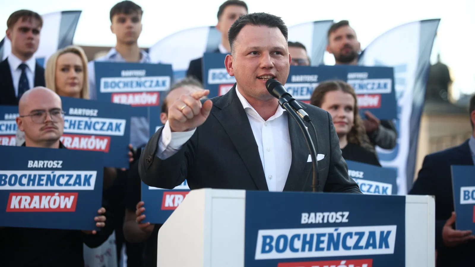Konfederacja wystawia kandydata. Mentzen: Kraków może być polską doliną krzemową