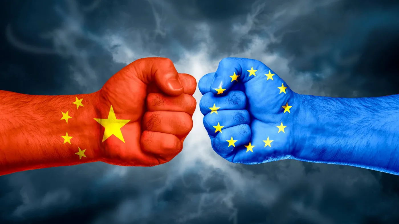 Chiny kontra UE