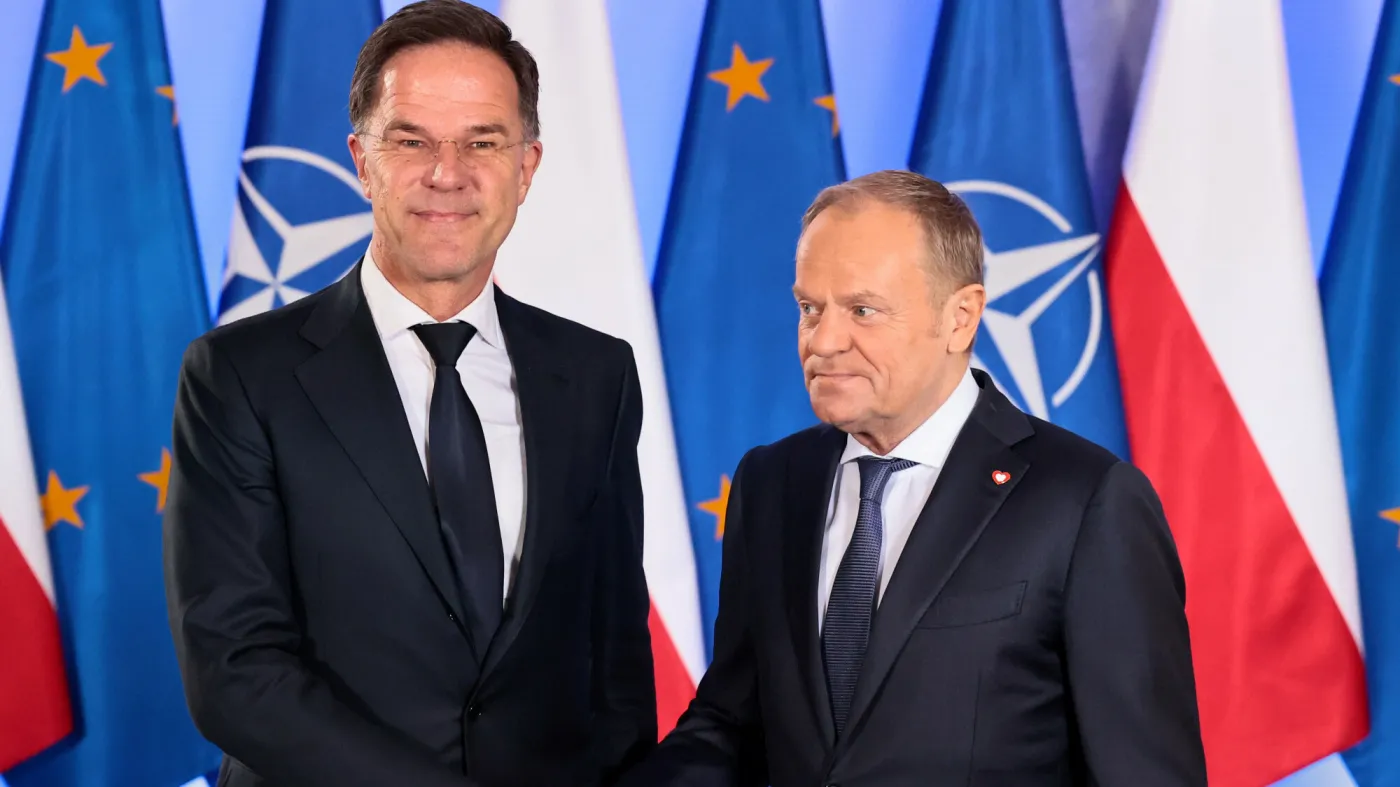 Mark Rutte i Donald Tusk