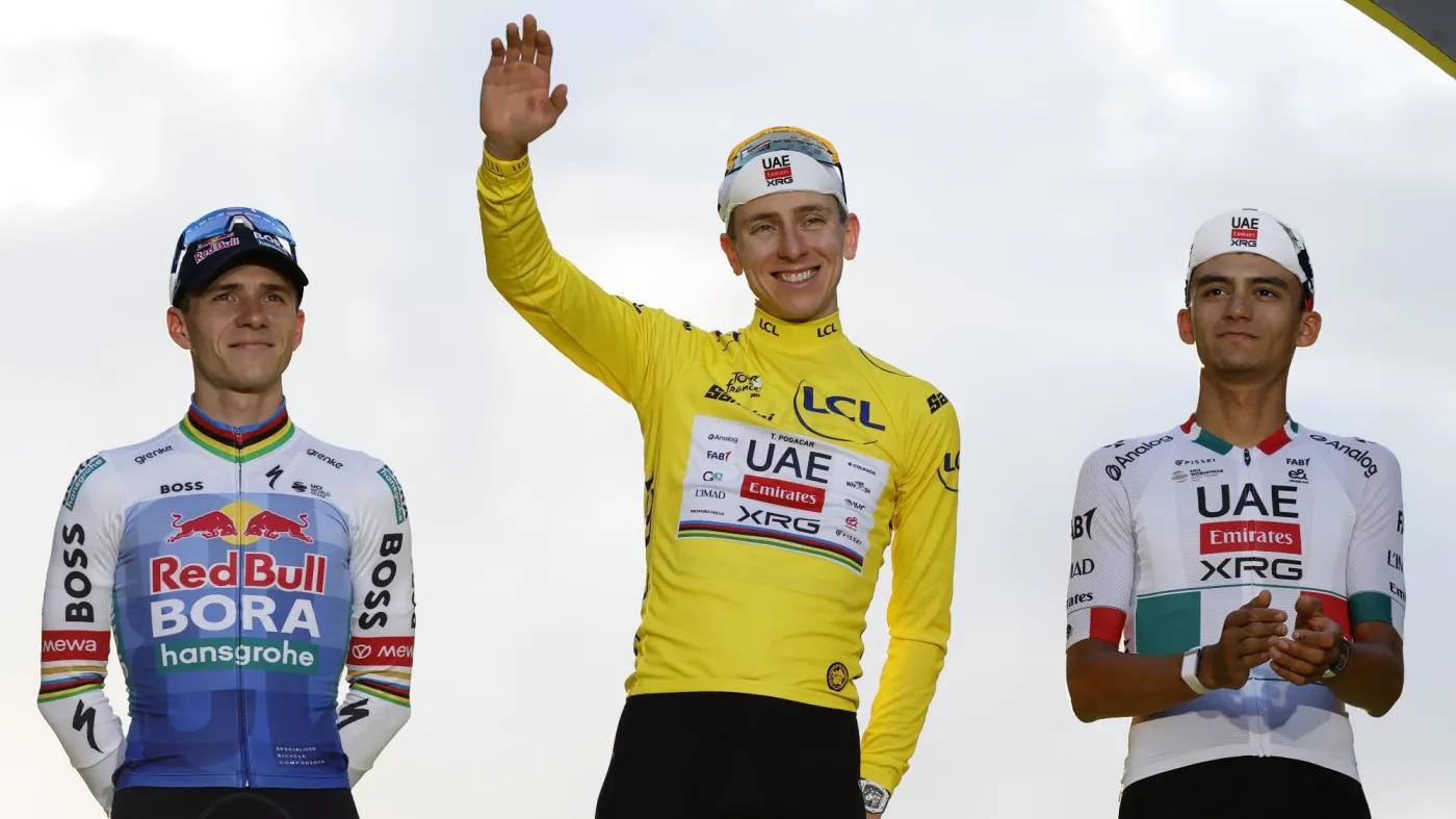 Tadej Pogačar wygrał Tour de France i wyrównał rekord legend