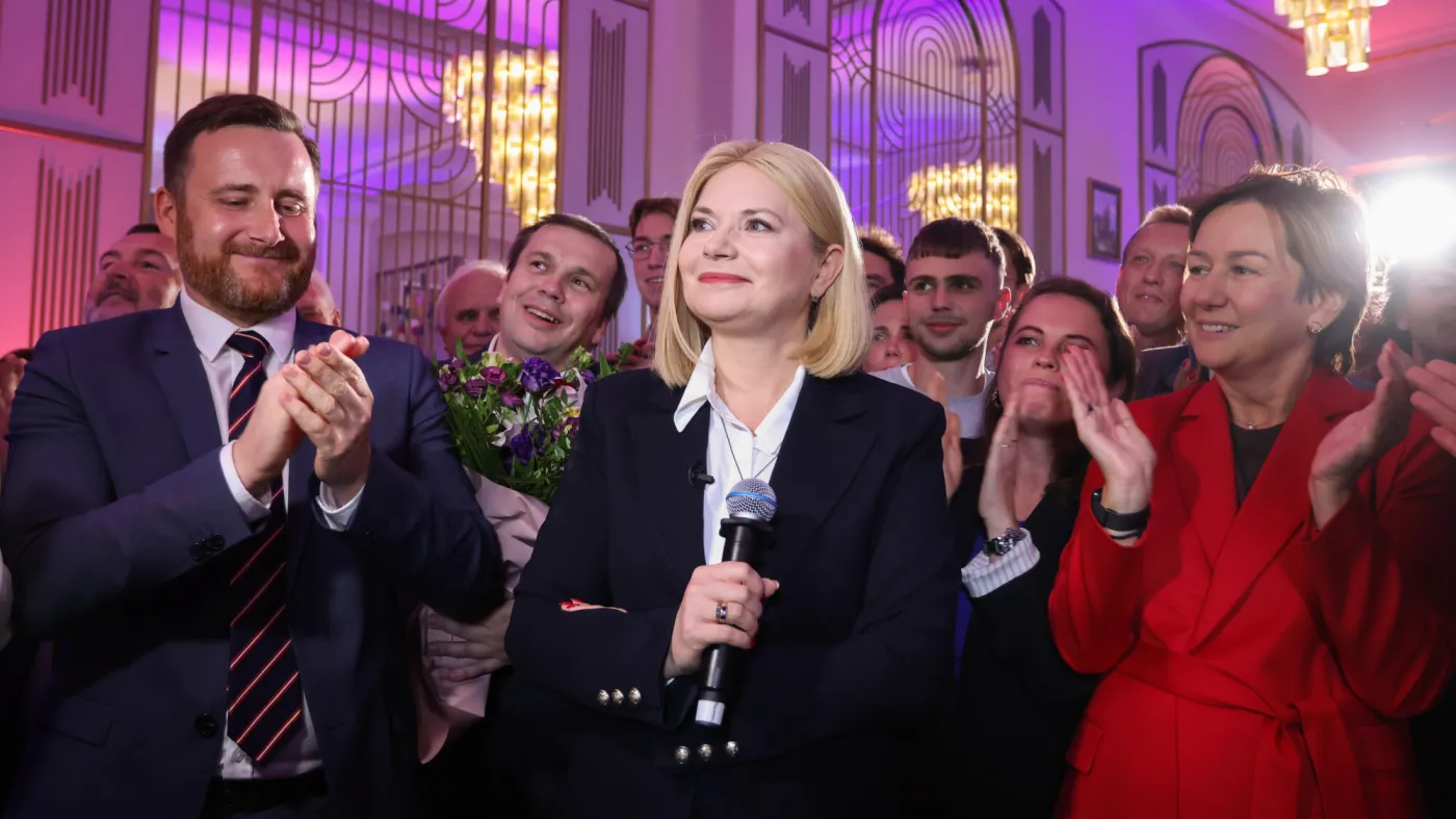 Wybory w Krakowie - wieczór wyborczy Moniki Pi?tkowskiej
