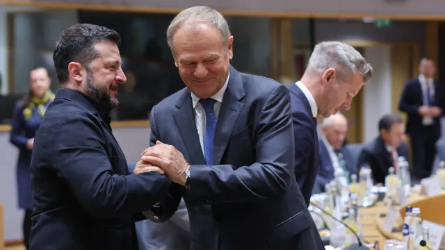 Prezydent Ukrainy o relacjach z Polską. "Wróg jest jeden - Rosja"