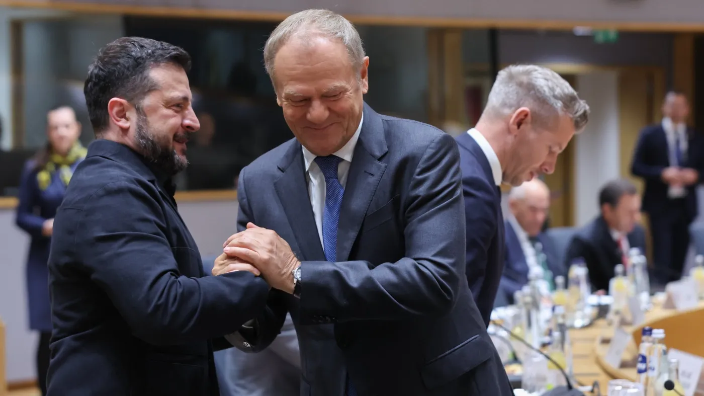 Prezydent Ukrainy o relacjach z Polską. "Wróg jest jeden - Rosja"