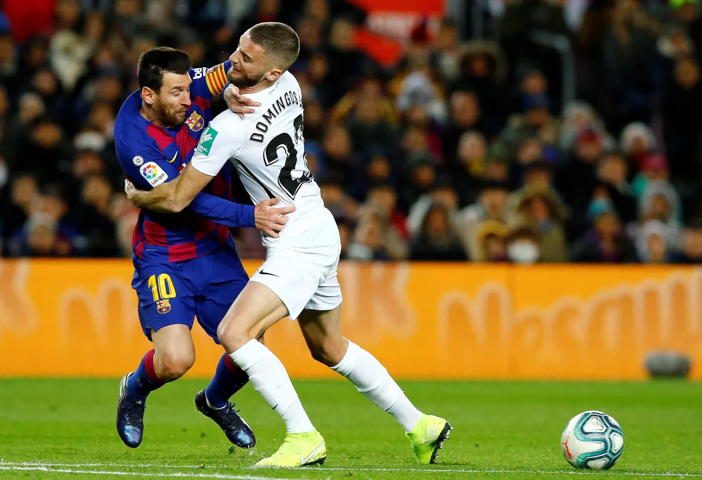 Liga hiszpańska: Męki Barcelony w debiucie Setiena [WIDEO]