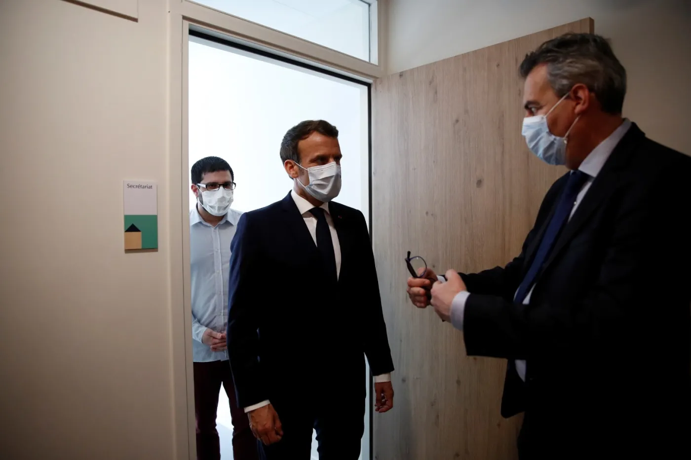 prezydent Emmanuel Macron