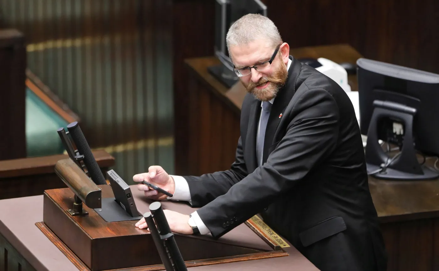 Grzegorz Braun w Sejmie