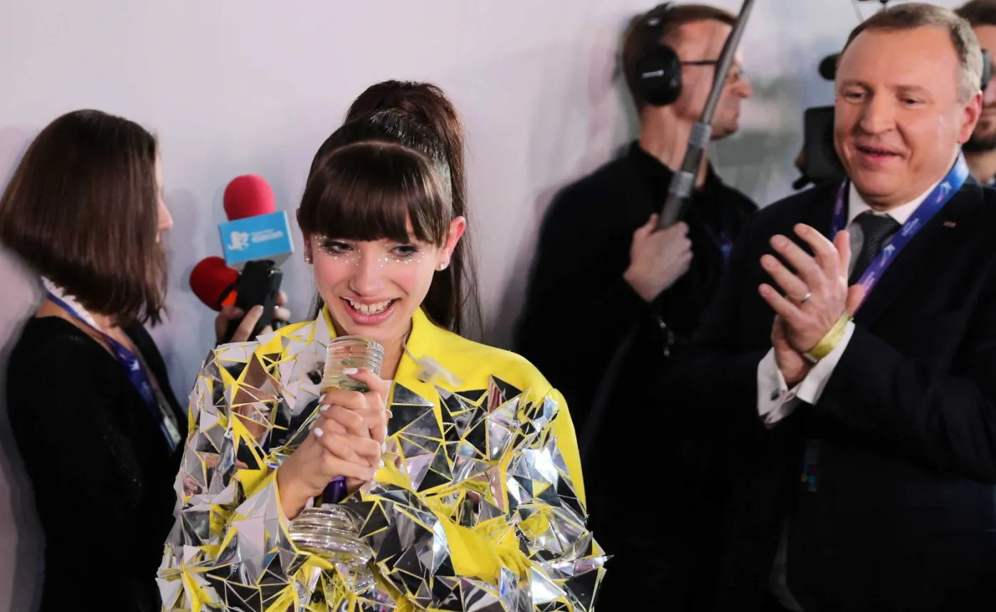 Viki Gabor i Jacek Kurski