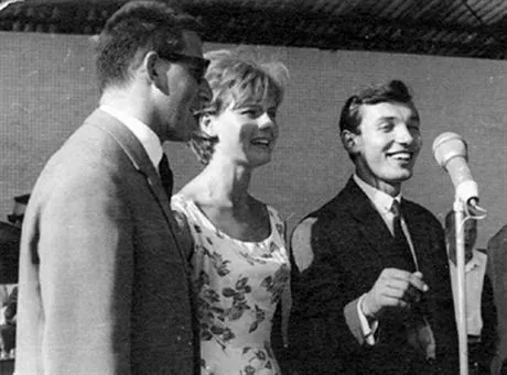 HELENA VONDRACKOVAZ KARELEM GOTTEM1964FOT. ARCHIWUM DOMOWE