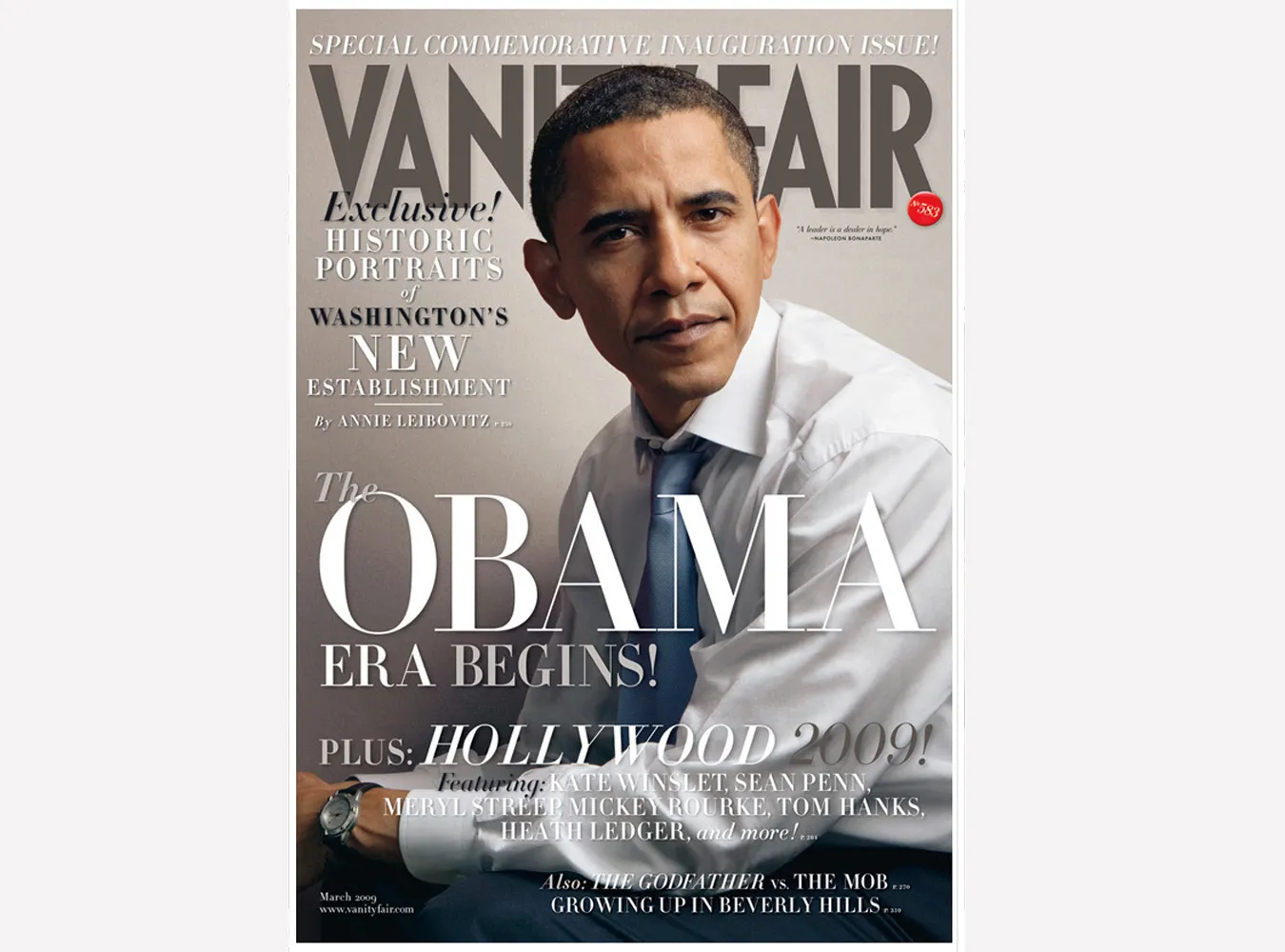 Zobacz prezydenta w obiektywie Leibovitz