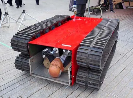 Maszyny uratują ludzi z pożaru