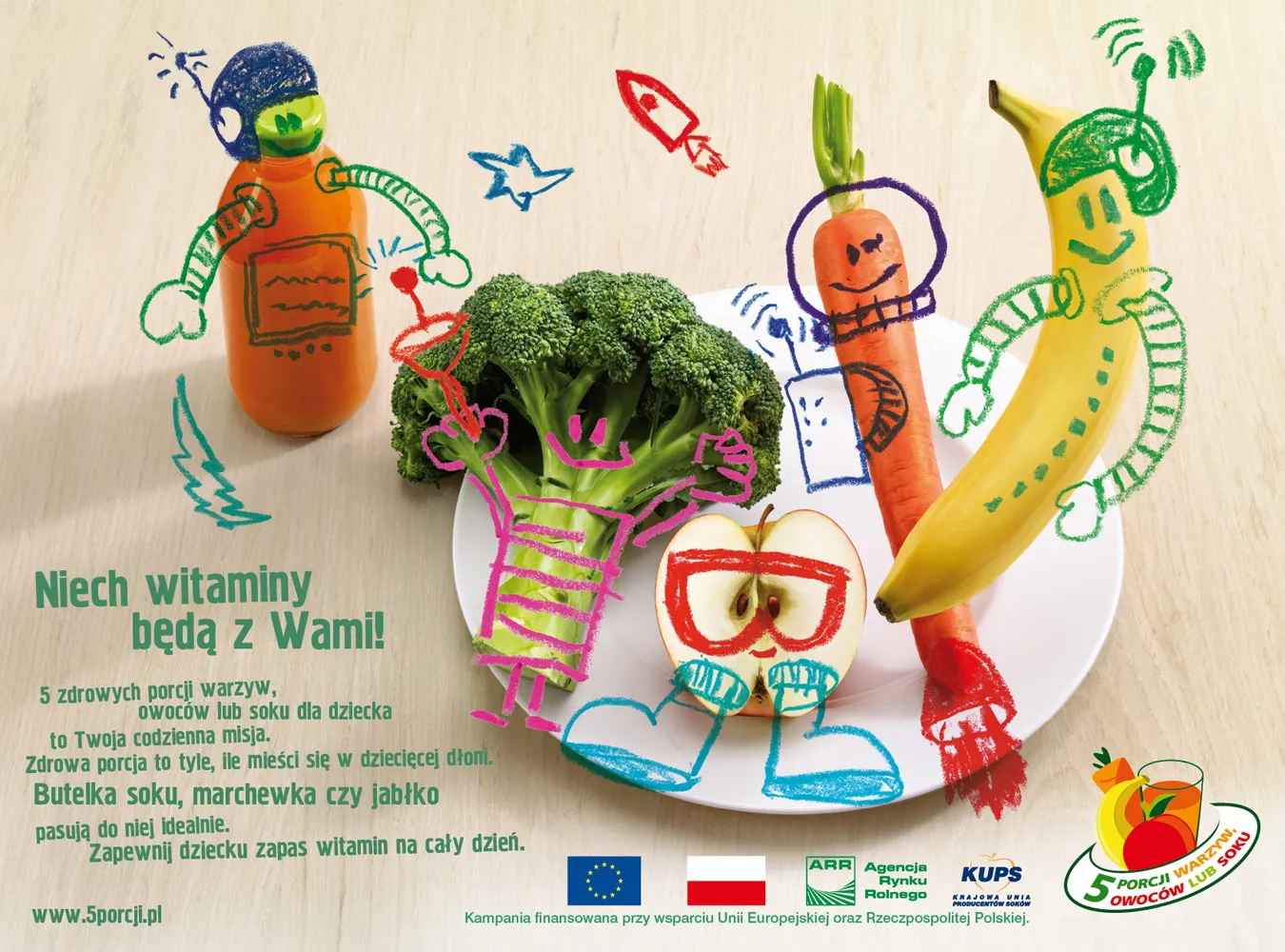 Pięć porcji zdrowia. Codziennie!