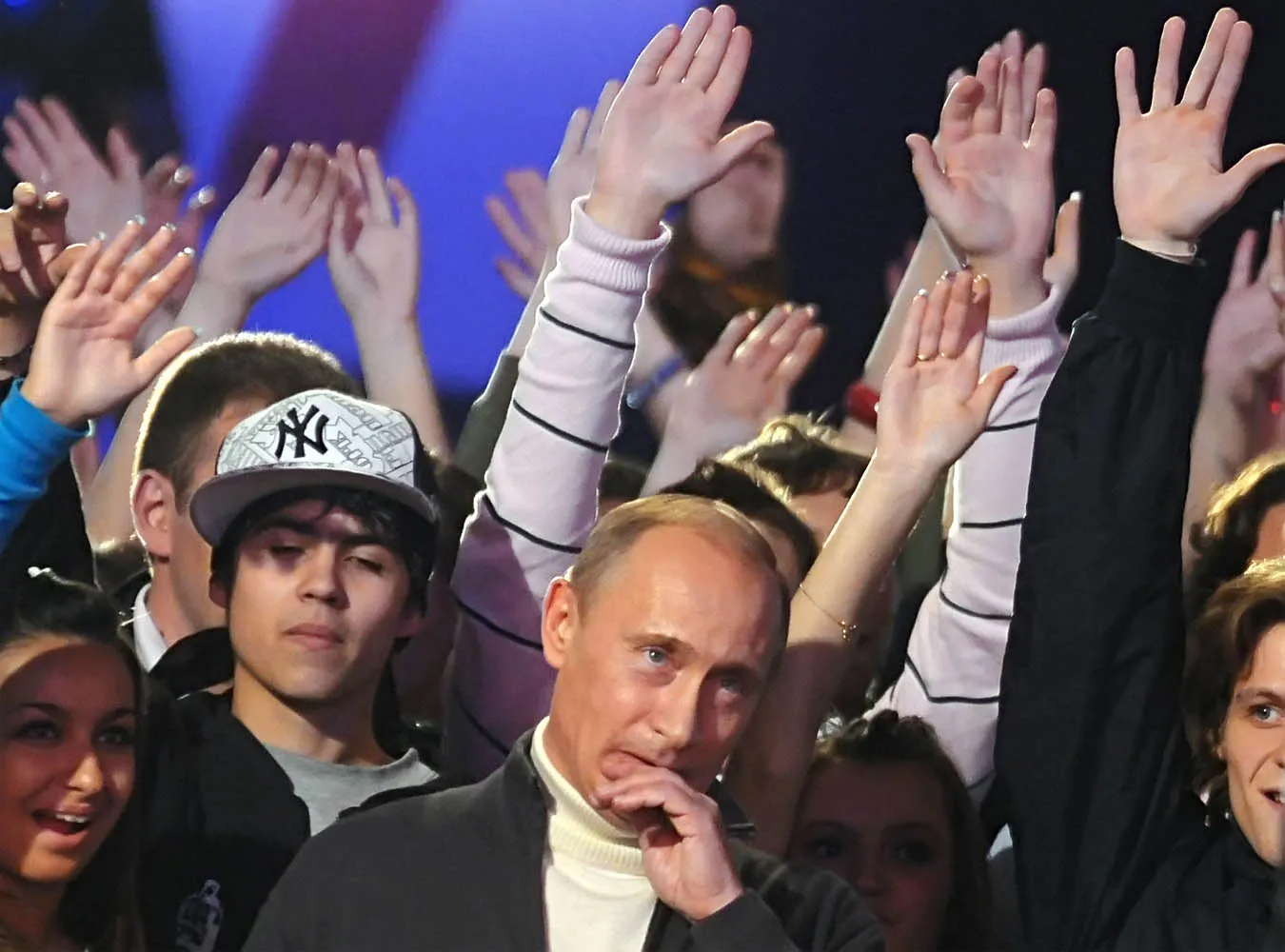 Lubią Putina najmniej od czeterch lat