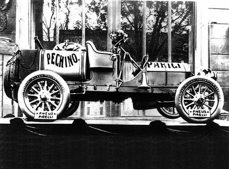 1907, the Peking-Paris Itala 40HP