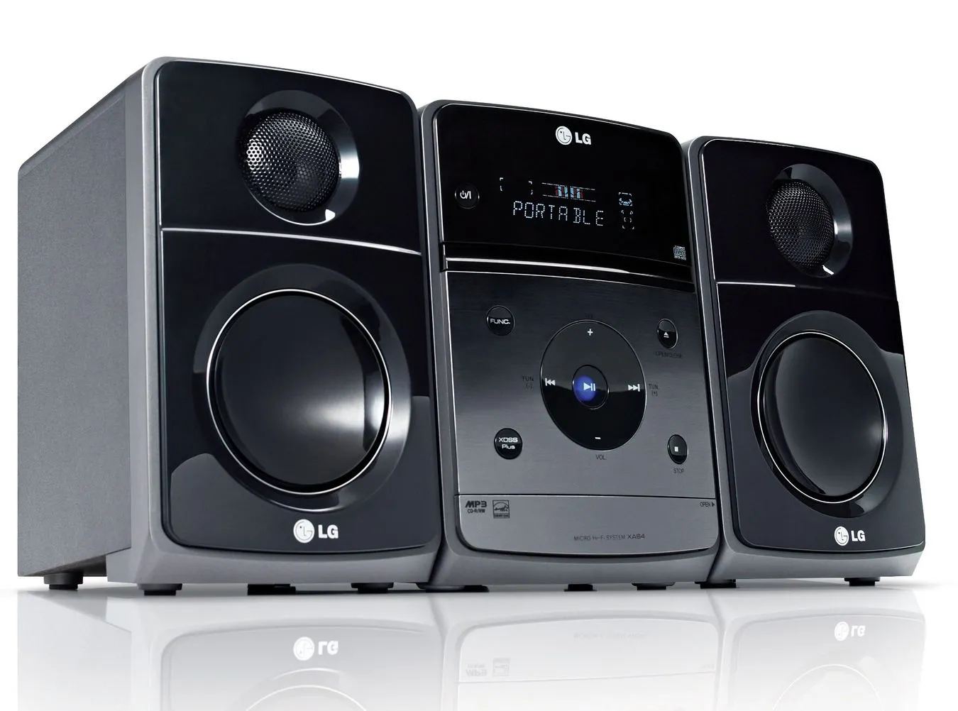 Stylowa miniwieża od LG