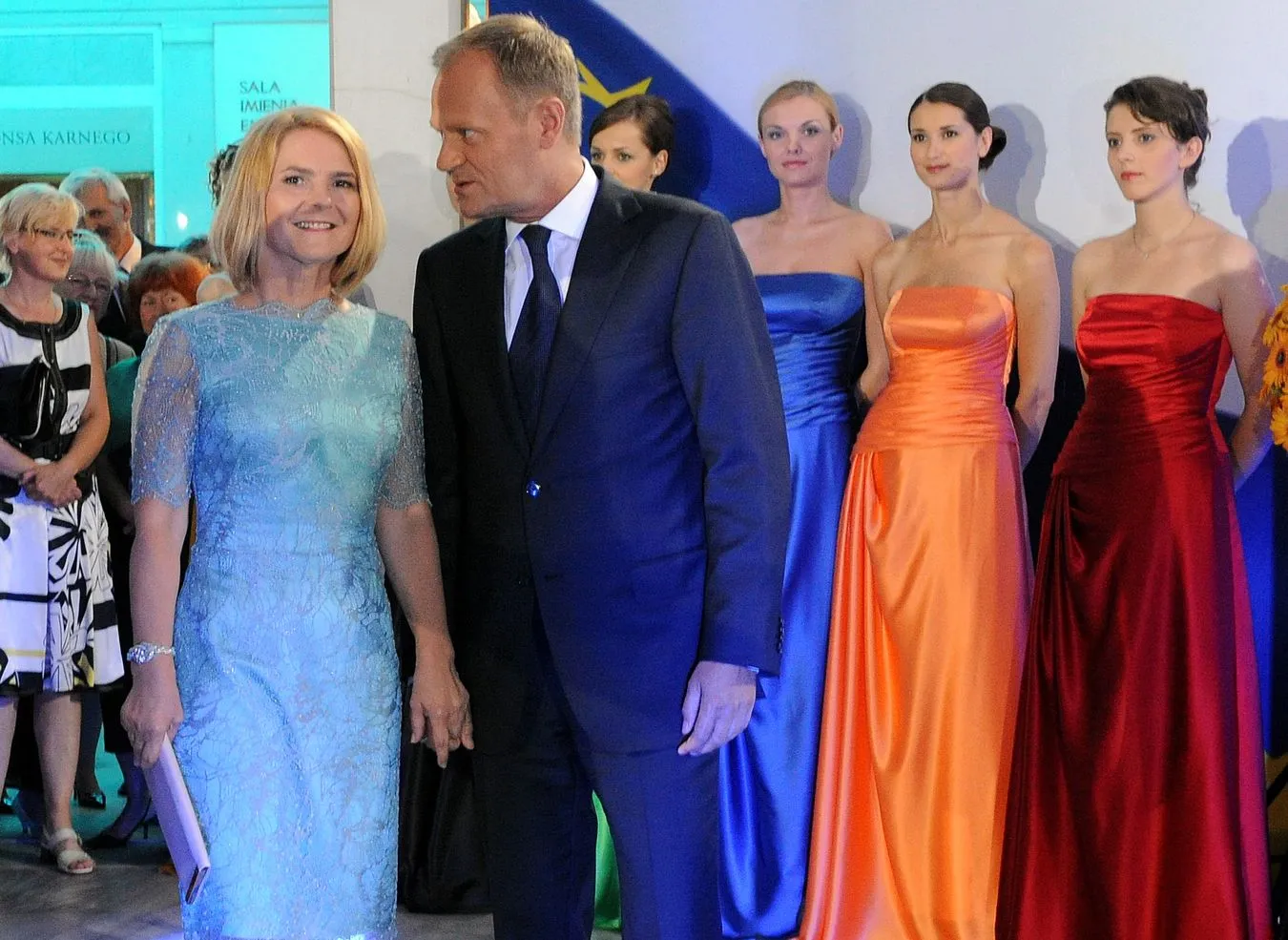 Premier Donald Tusk z żoną w Teatrze Wielkim-