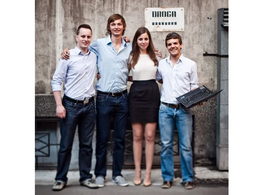 Od lewej: Łukasz Lewandowski, Karol Chilimoniuk, Anna Bowżyk i Marcin Pogroszewski