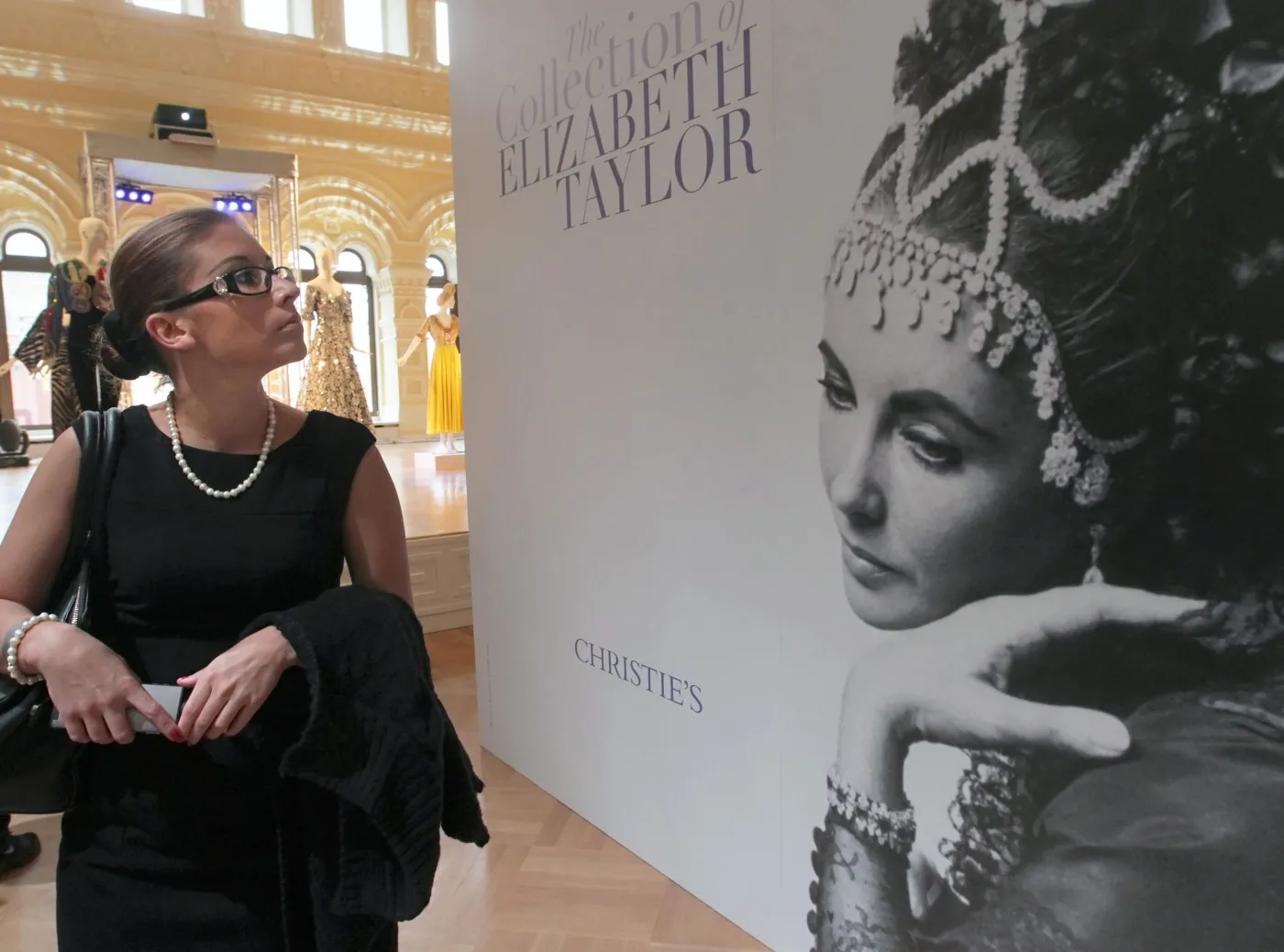 Wystawa pamiątek po Elizabeth Taylor w Moskwie