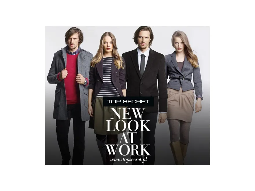 Kolekcja Top Secret na jesień 2011 pozwoli Ci poczuć się modnie w pracy.