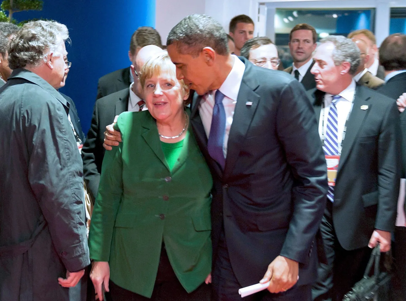 Angela Merkel i Barack Obama