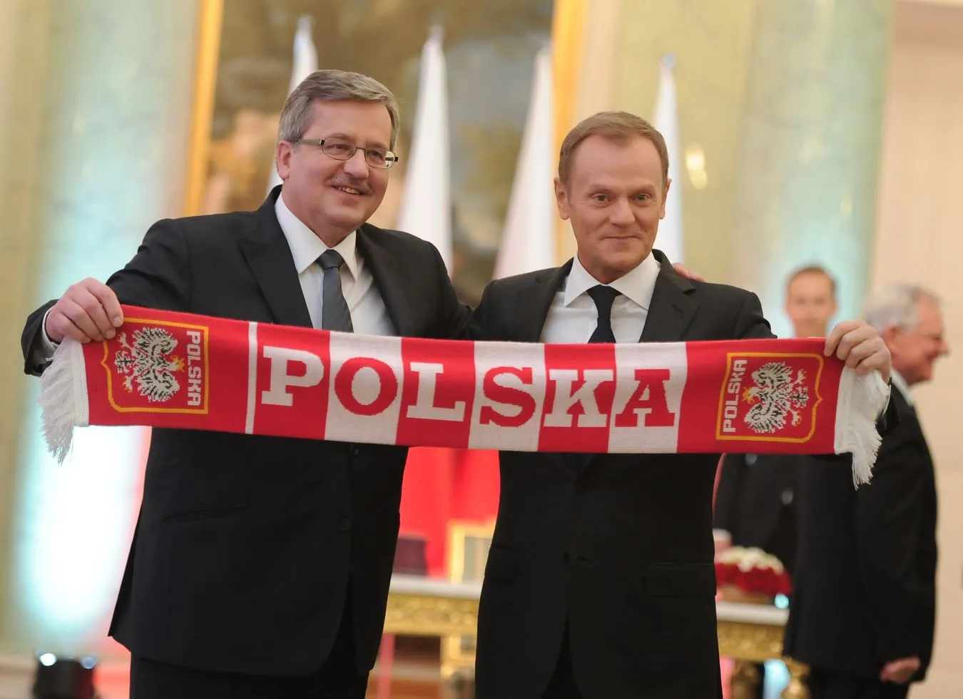 Bronisław Komorowski i Donald Tusk