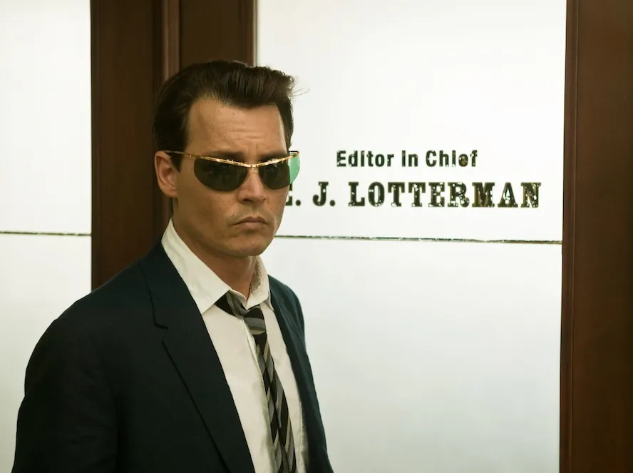 Johnny Depp w filmie "Dziennik zakrapiany rumem"