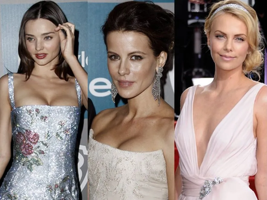 Najpiękniejsze dekolty gwiazd na Złotych Globach!