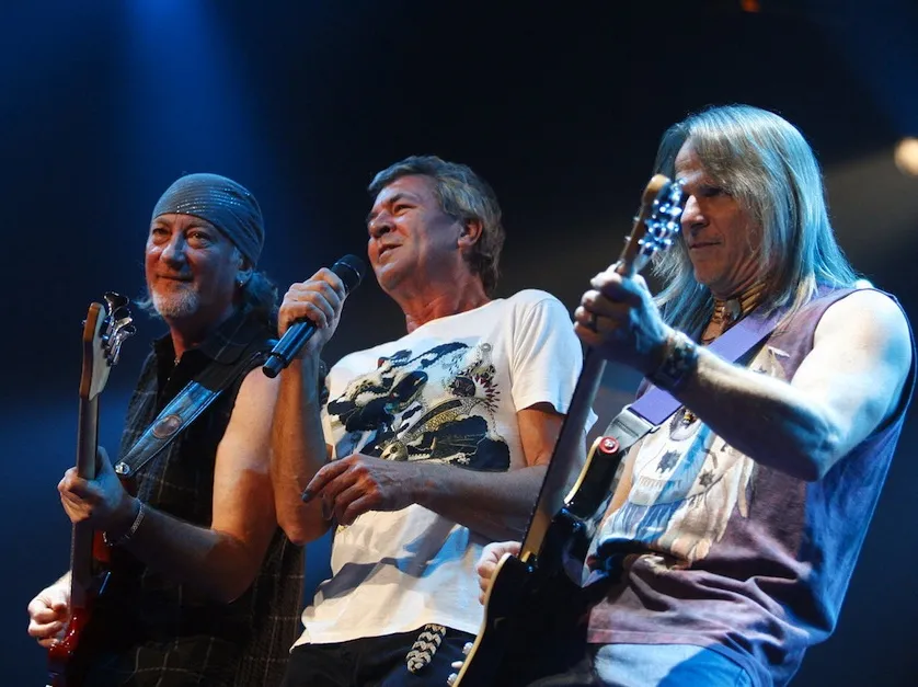 Deep Purple: Roger Glover, Ian Gillan i Steve Morse