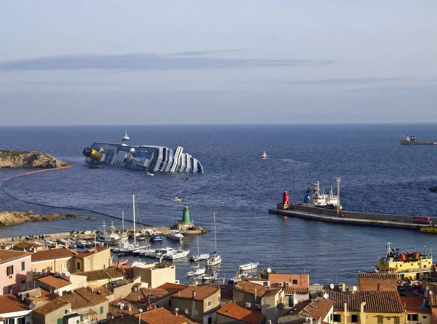 Wrak statku Costa Concordia