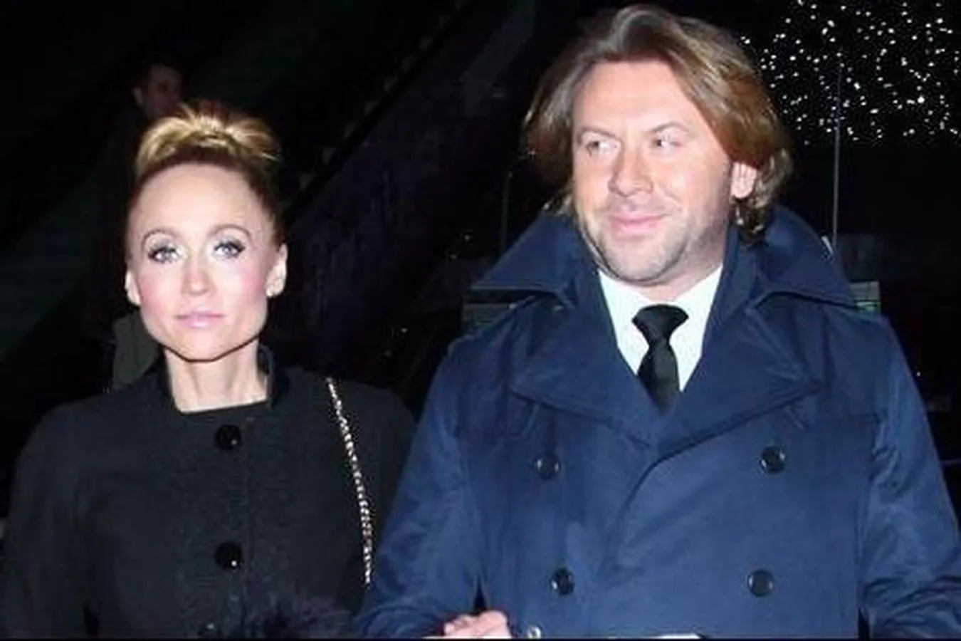 Michał Milowicz z dziewczyną