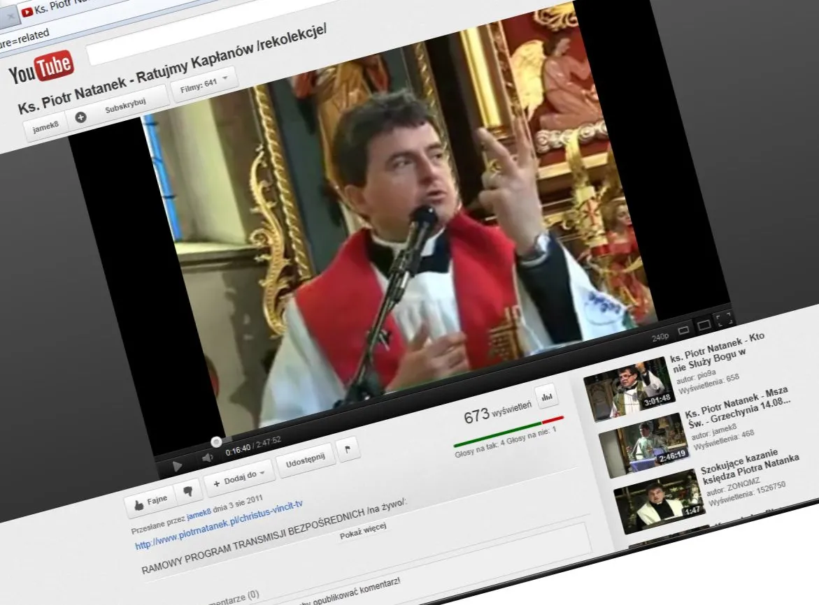 Episkopat ostrzega przez księdzem Natankiem. Padły mocne słowa