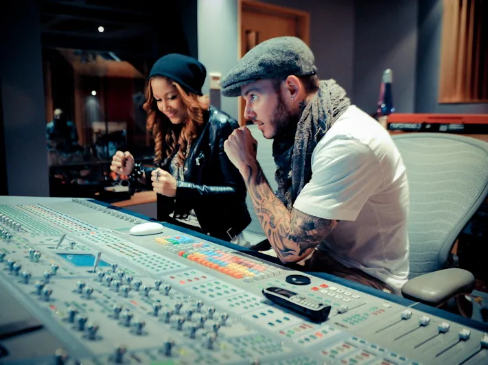 Patricia Kazadi i Matt Pokora