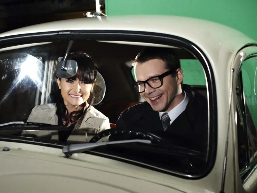 Ania Rusowicz i Lesław Żurek