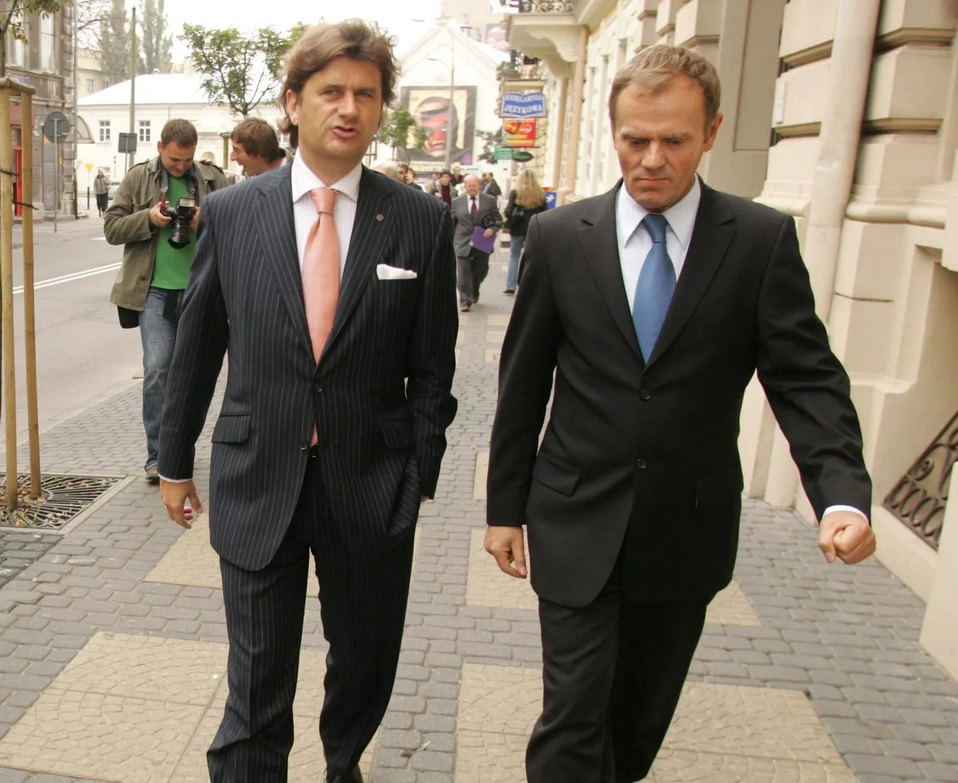 Janusz Palikot i Donald Tusk