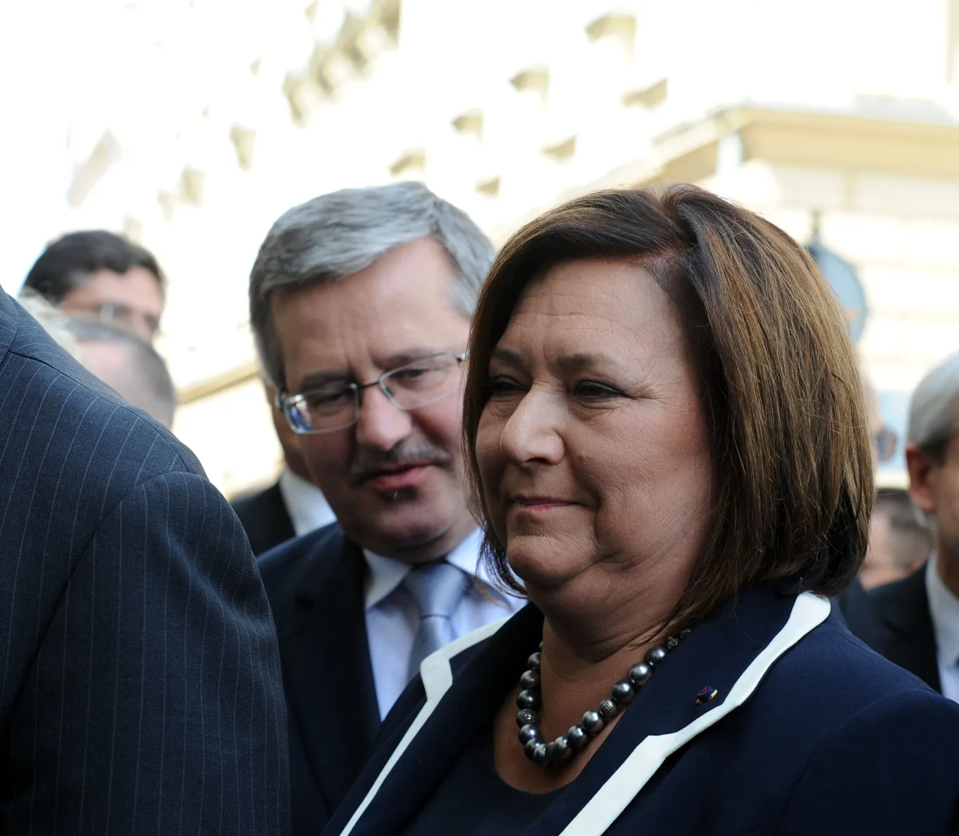 Anna i Bronisław Komorowscy