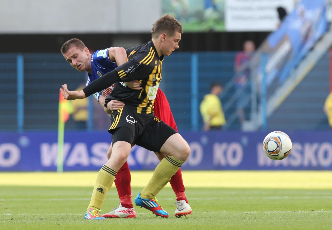 Fragment meczu Piast Gliwice - GKS Katowice